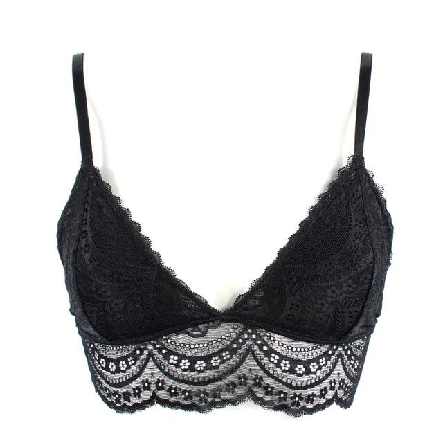Bralette con encaje