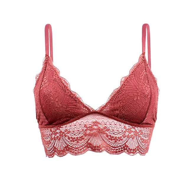 Bralette con encaje