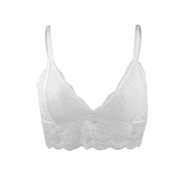 Bralette con encaje